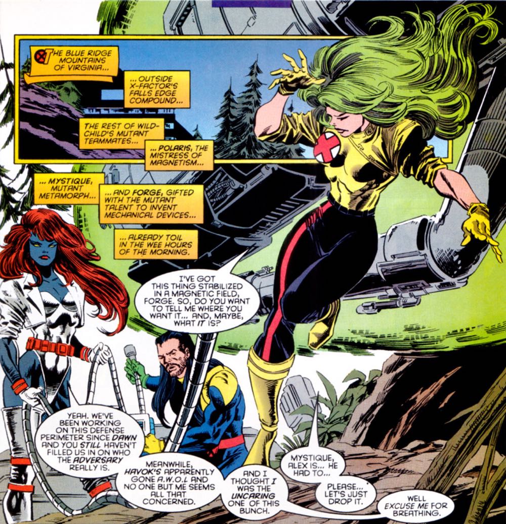 X-Factor - Marvel Comics (75 - Feb 1996) comic book collectible [Barcode 00928102145202] - Main Image 3