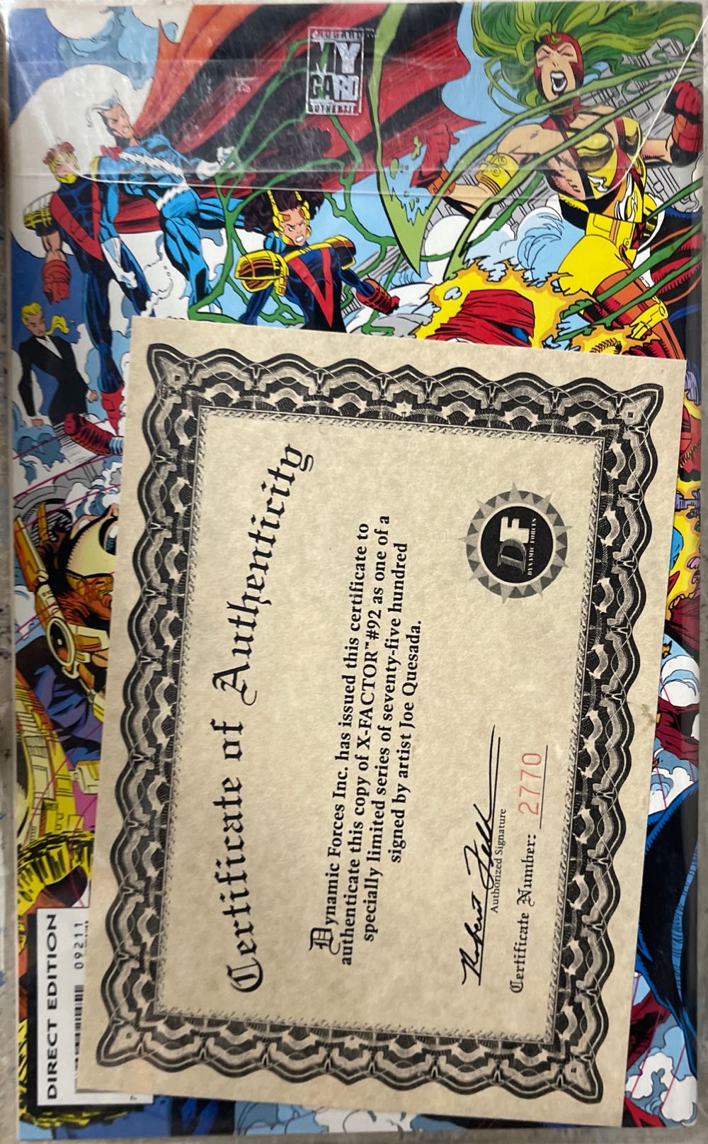 X-Factor - Marvel (92 - Jul 1993) comic book collectible [Barcode 75960602145109211] - Main Image 4