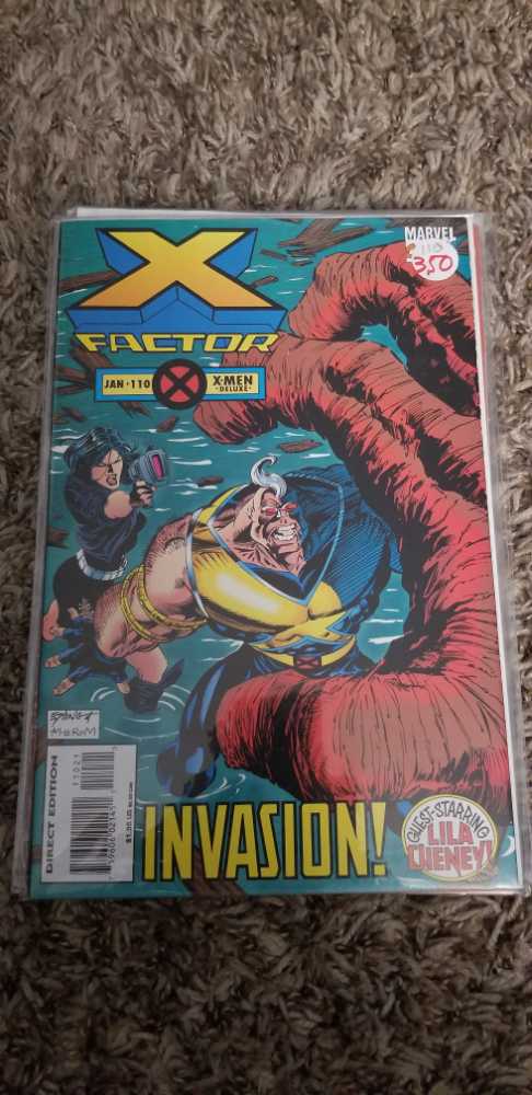 X-Factor - Marvel Comics (110 - Jan 1995) comic book collectible [Barcode 75960602145111021] - Main Image 2