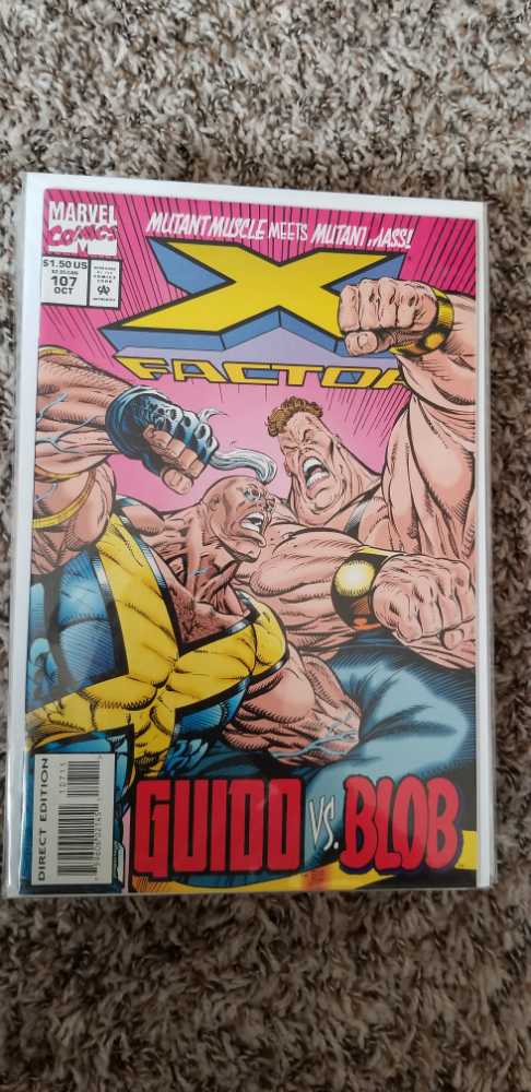 X-Factor - Marvel Comics (107 - Oct 1994) comic book collectible [Barcode 75960602145110711] - Main Image 2