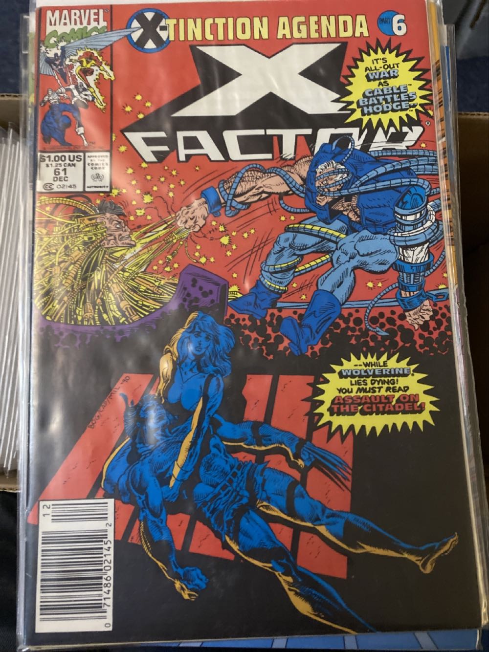 X-Factor - Marvel (61 - 12/1990) comic book collectible - Main Image 2