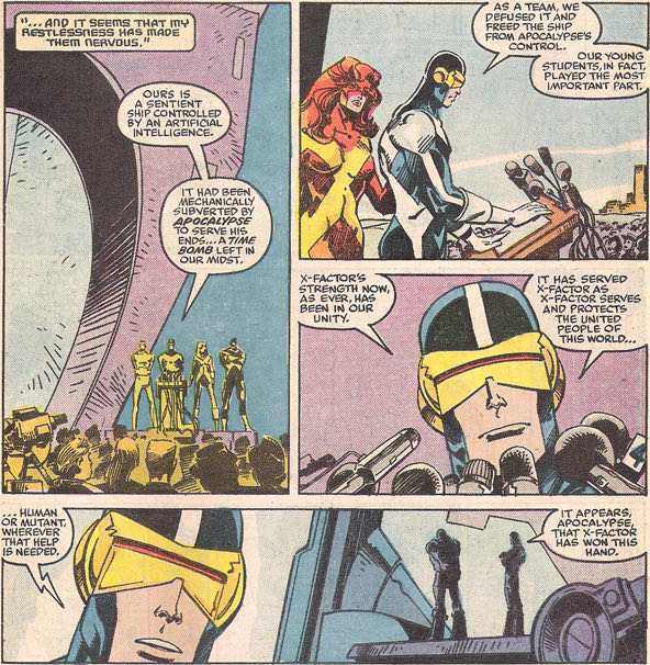 X-Factor - Marvel Comics (28 - 05/1988) comic book collectible - Main Image 3