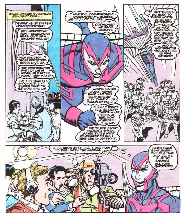 X-Factor - Marvel Comics (59 - 10/1990) comic book collectible - Main Image 2