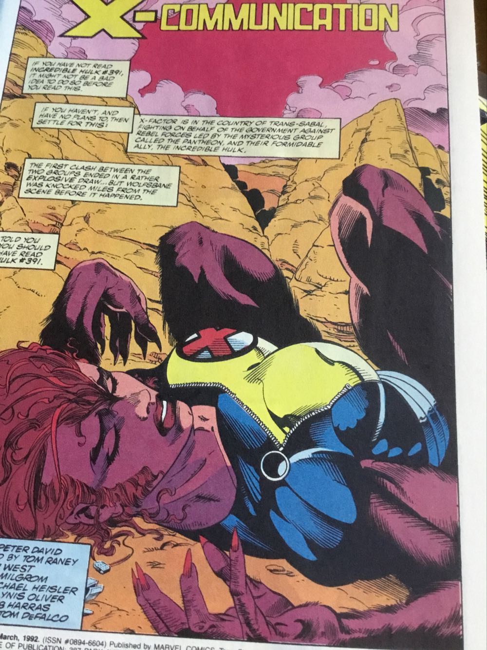 X-Factor - Marvel Comics (76 - Mar 1992) comic book collectible - Main Image 2