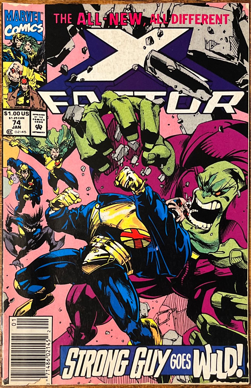 X-Factor - Marvel Comcs (74 - Jan 1992) comic book collectible - Main Image 3