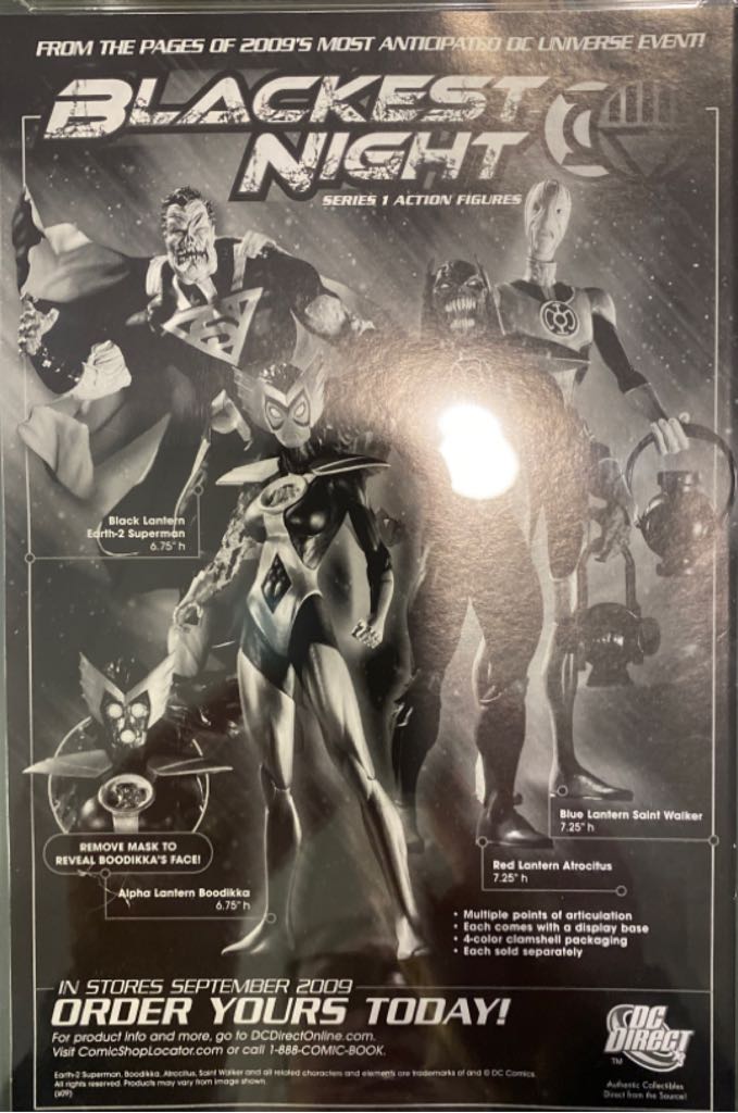 Blackest Night - DC Comics (0 - Jun 2009) comic book collectible [Barcode 761941284460] - Main Image 2
