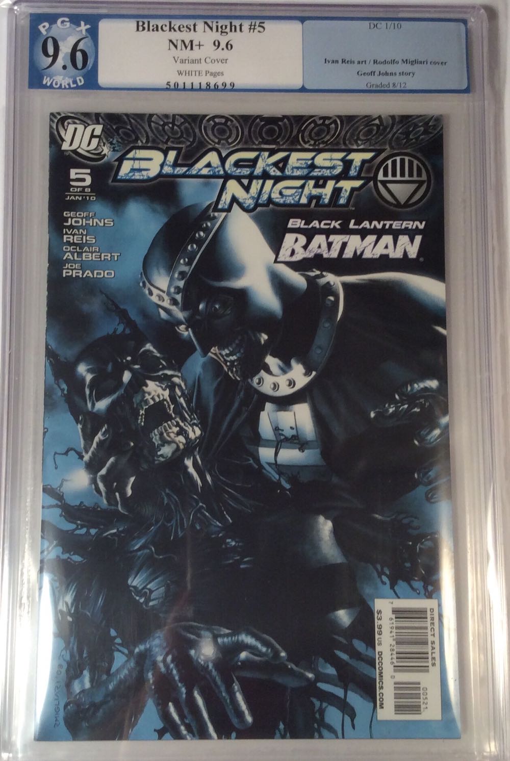 Blackest Night - DC Comics (5 - Jan 2010) comic book collectible [Barcode 761941284460] - Main Image 2