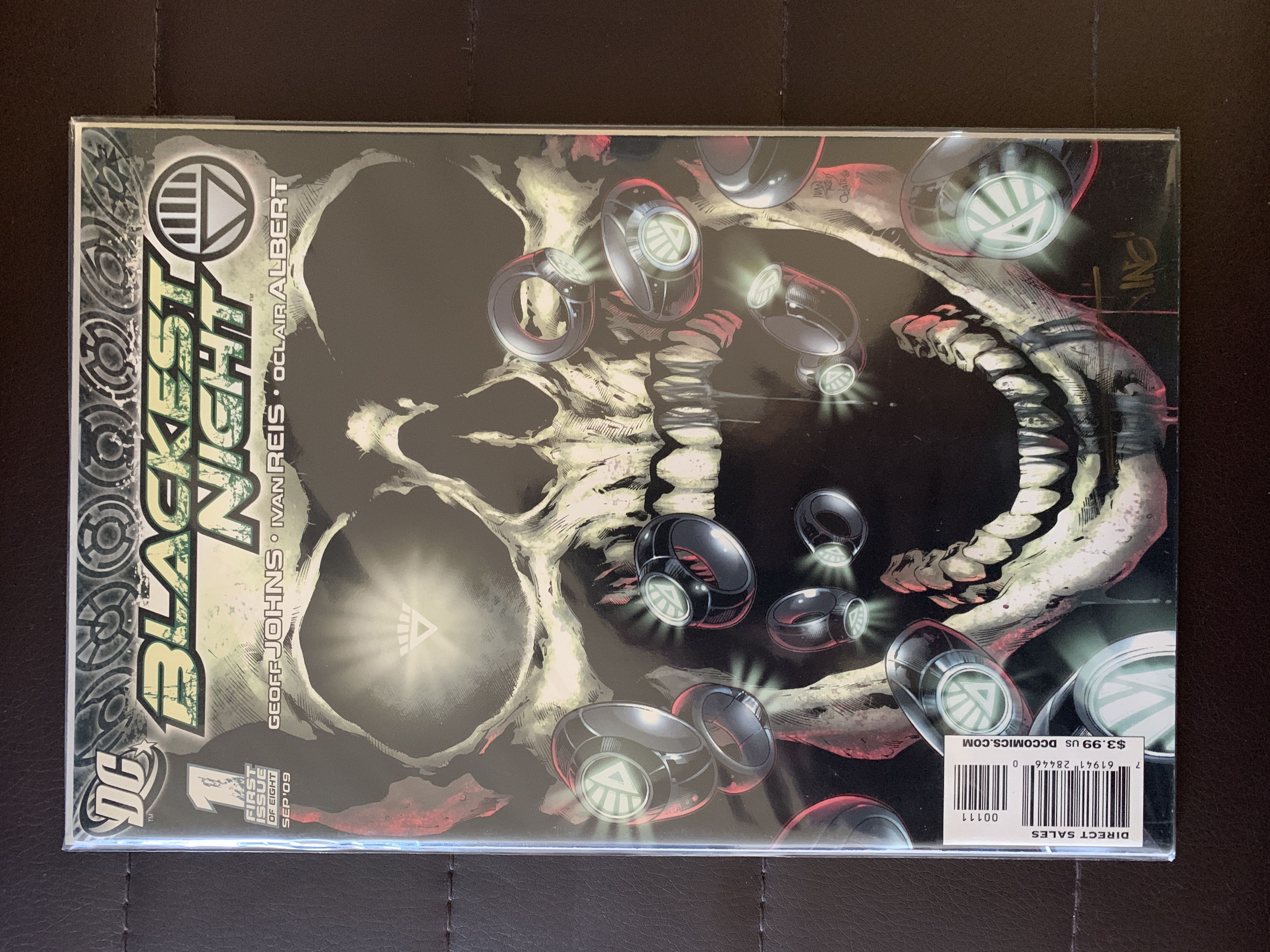Blackest Night - DC Comics (1 - Sep 2009) comic book collectible [Barcode 76194128446000111] - Main Image 2