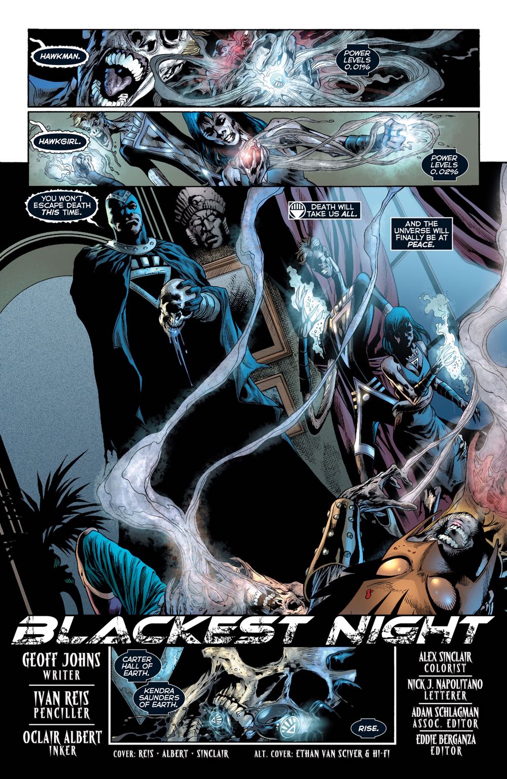 Blackest Night - DC Comics (1 - Sep 2009) comic book collectible [Barcode 76194128446000111] - Main Image 4