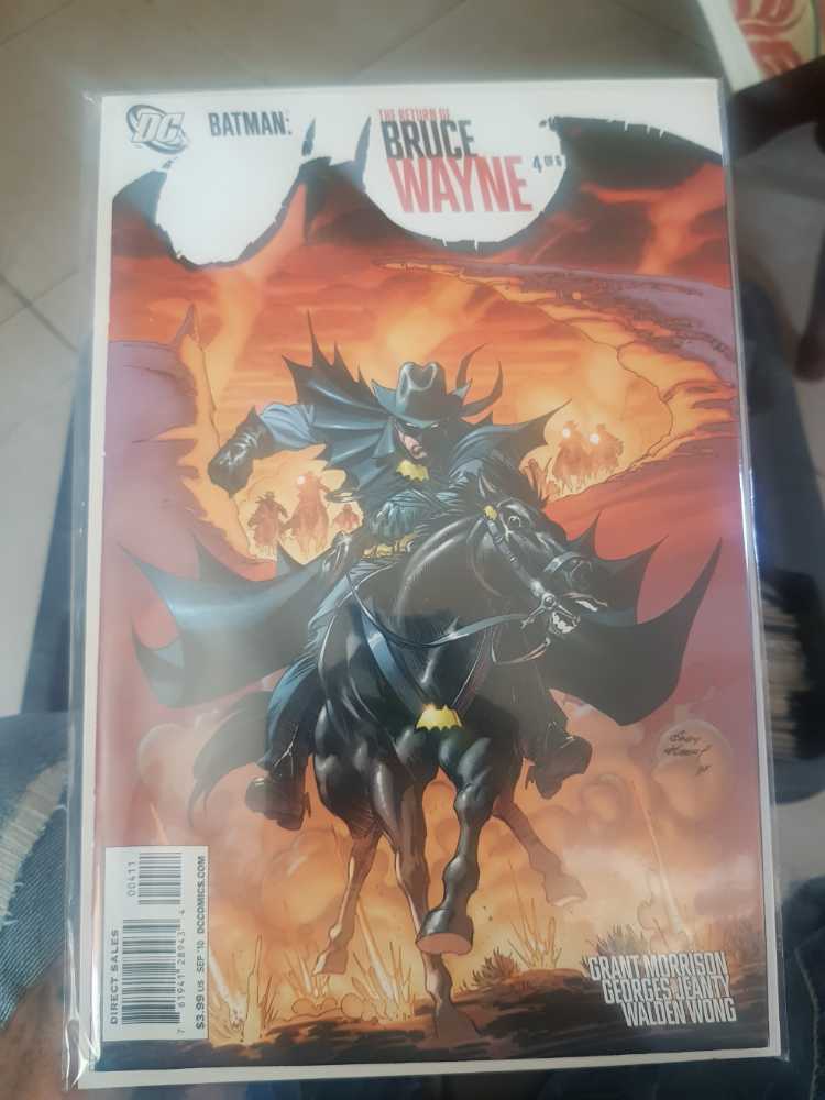 Batman: The Return Of Bruce Wayne - DC Comics (4 - Sep 2016) comic book collectible [Barcode 76194128943400411] - Main Image 2