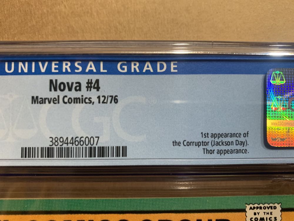 Nova - Marvel (4 - Dec 1976) comic book collectible [Barcode 071486023524] - Main Image 4