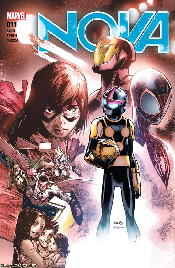 Nova (Vol. 6) - Marvel Comics (11 - Aug 2016) comic book collectible [Barcode 071486023524] - Main Image 1