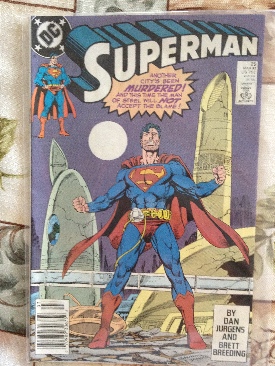 Superman : Anniversary Issue - DC (29 - Mar 1989) comic book collectible [Barcode 070989306752] - Main Image 1