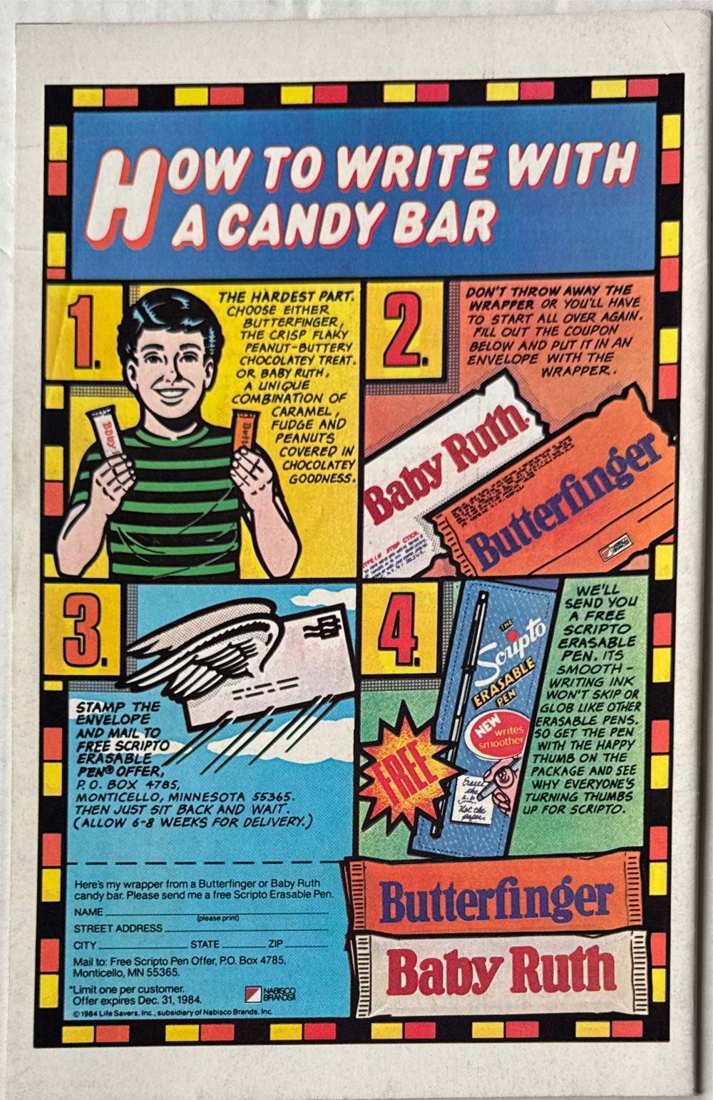 Superman - DC Comics (402 - Dec 1984) comic book collectible [Barcode 070989306752] - Main Image 2