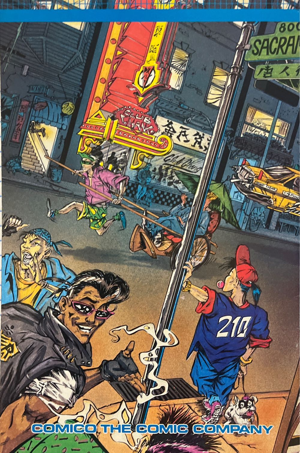 Grendel - Comico (5 - Feb 1987) comic book collectible [Barcode 072246007426] - Main Image 2