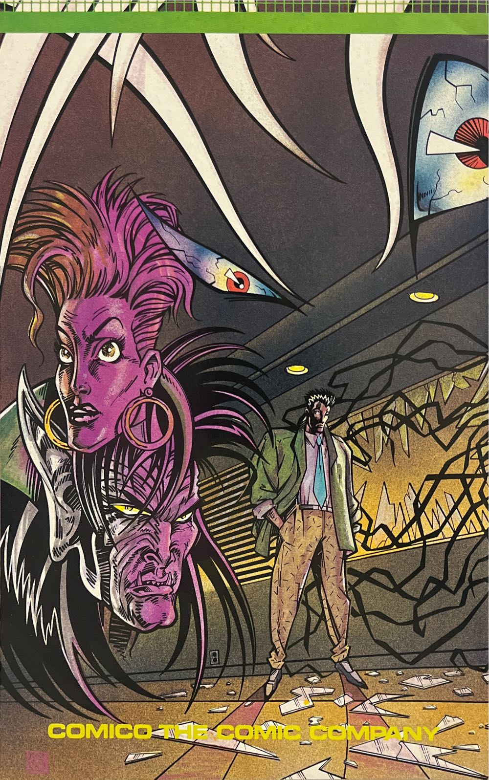 Grendel - Comico (6 - 03/1987) comic book collectible [Barcode 072246007426] - Main Image 2