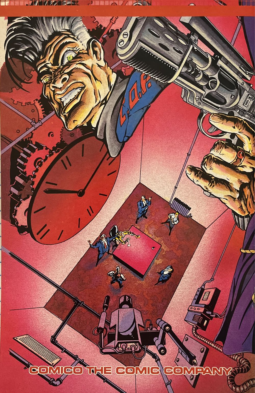 Grendel - Comico (8 - 05/1987) comic book collectible [Barcode 072246007426] - Main Image 2