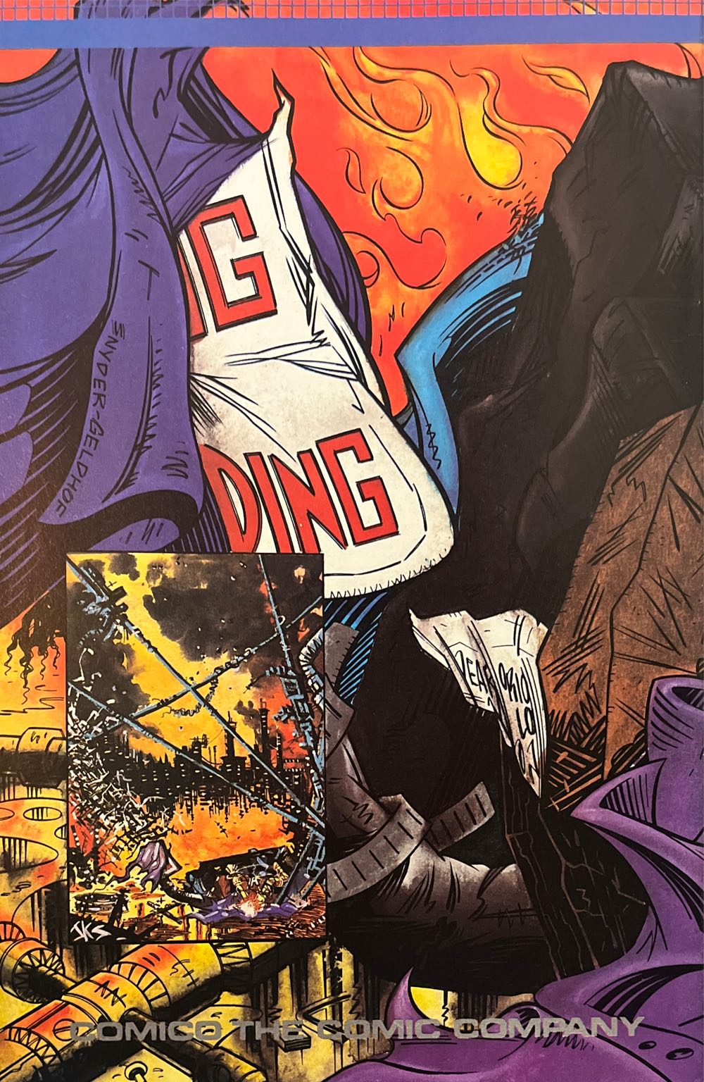 Grendel - Comico (31 - 05/1989) comic book collectible [Barcode 072246007426] - Main Image 2