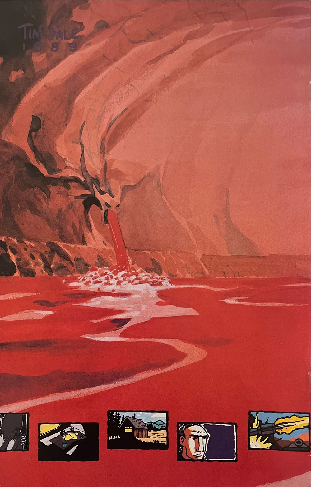 Grendel - Comico (39 - 01/1990) comic book collectible [Barcode 072246007426] - Main Image 2