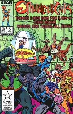 ThunderCats - Star Comics (5) comic book collectible [Barcode 071486021049] - Main Image 1