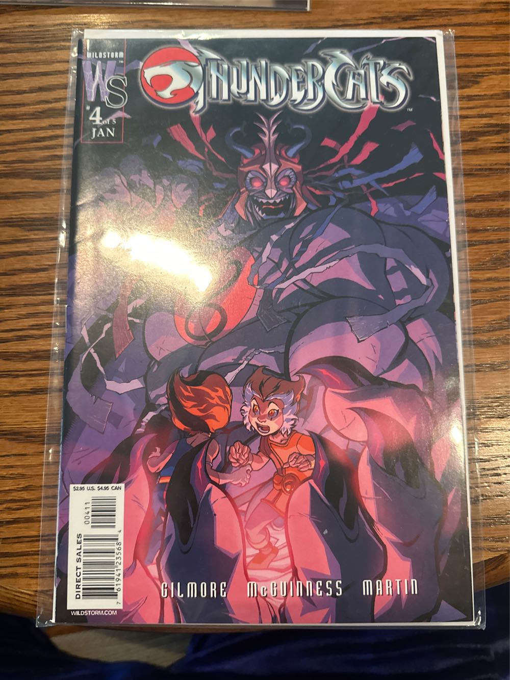 ThunderCats (Vol.2) - Wildstorm Productions & DC Comics (4 - Jan 2003) comic book collectible [Barcode 76194123568400411] - Main Image 2