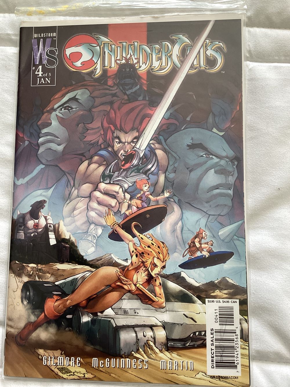 ThunderCats (Vol.2) - Wildstorm Productions & DC Comics (4 - Jan 2003) comic book collectible [Barcode 76194123568400411] - Main Image 3