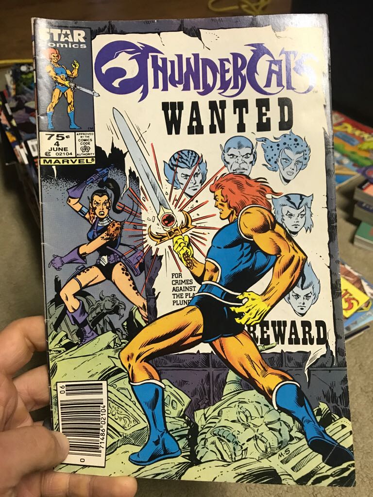 ThunderCats - Star Comics (4) comic book collectible [Barcode 07148602104906] - Main Image 1