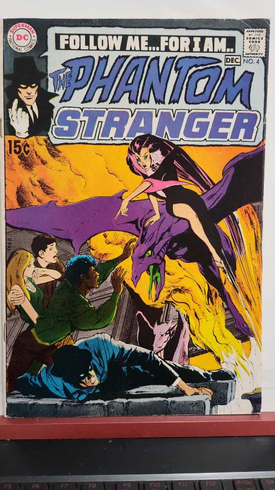 The Phantom Stranger - DC  Comics (4 - Dec 1969) comic book collectible [Barcode 761941292175] - Main Image 2