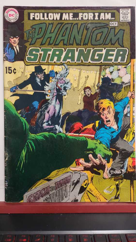 The Phantom Stranger - DC (Detective Comics) (3 - Oct 1969) comic book collectible - Main Image 2