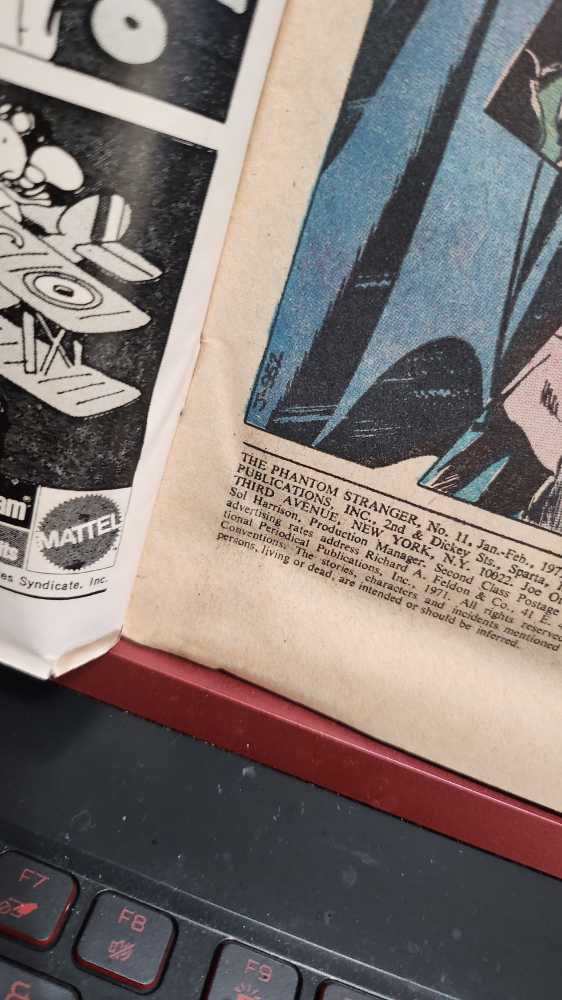 Phantom Stranger, The - DC (Detective Comics) (11 - Feb 1971) comic book collectible - Main Image 3