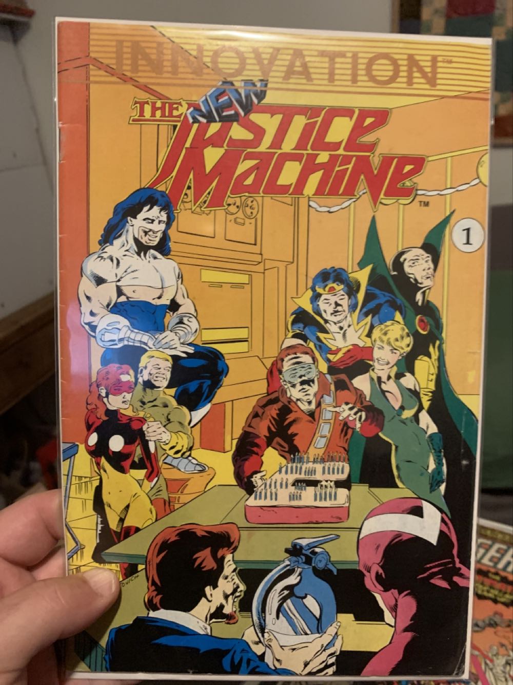 Justice Machine - Comico (1 - Jan 1987) comic book collectible [Barcode 072246007433] - Main Image 2