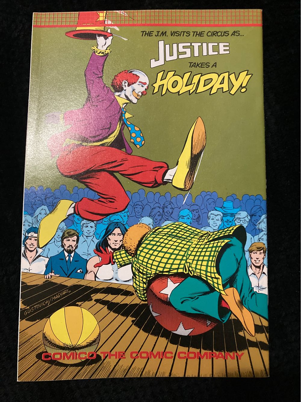 Justice Machine - Comico (27 - Mar 1989) comic book collectible [Barcode 072246007433] - Main Image 2