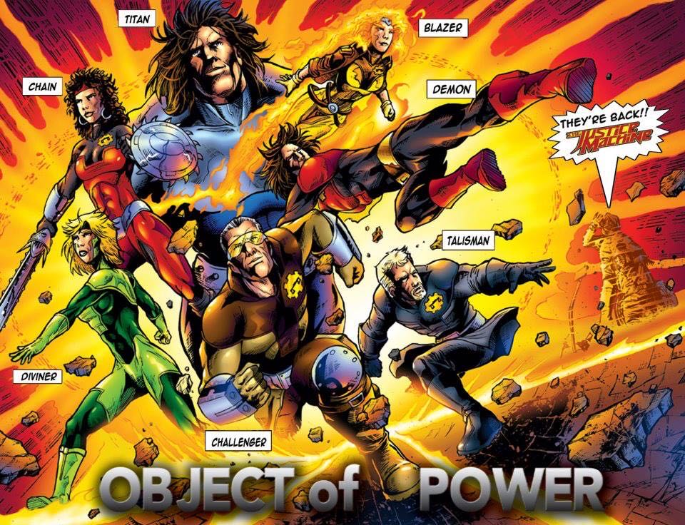 Justice Machine - Comico (1 - Jan 1987) comic book collectible [Barcode 072246007433] - Main Image 2