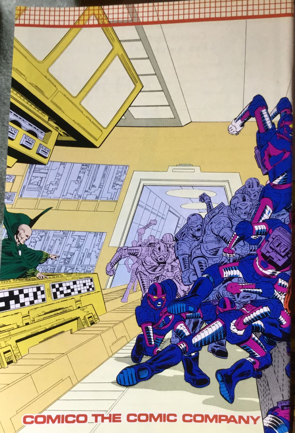 Justice Machine - Comico (1 - Jan 1987) comic book collectible [Barcode 072246007433] - Main Image 3