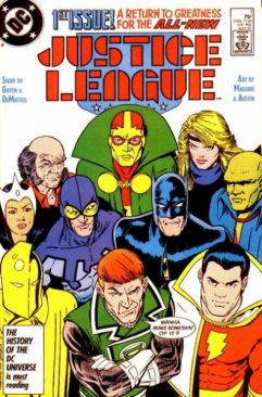 Justice League America - DC Comics (1 - May 1987) comic book collectible [Barcode 070989305557] - Main Image 1