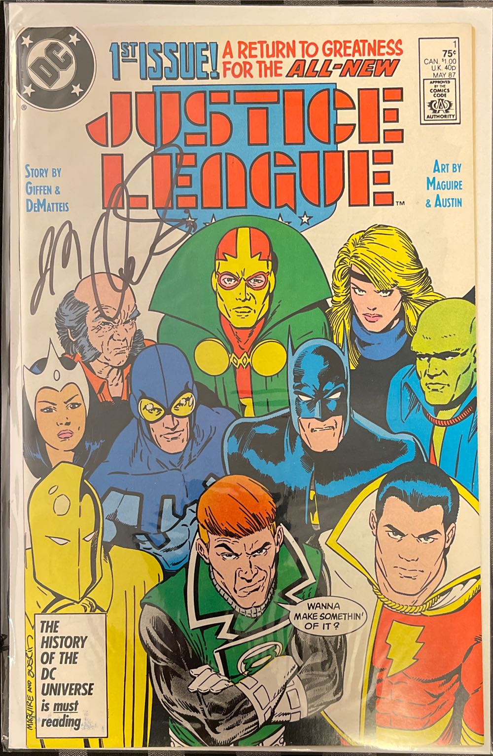 Justice League - DC Comics (1 - May 1987) comic book collectible - Main Image 2