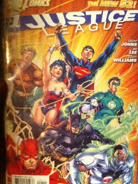Justice League - DC Comics (1 - Oct 2011) comic book collectible [Barcode 761941305936] - Main Image 1