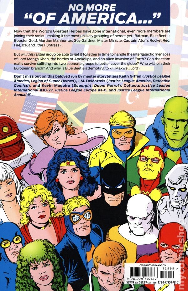 Justice League International (Vol.1) - DC Comics (19 - Nov 1988) comic book collectible - Main Image 4