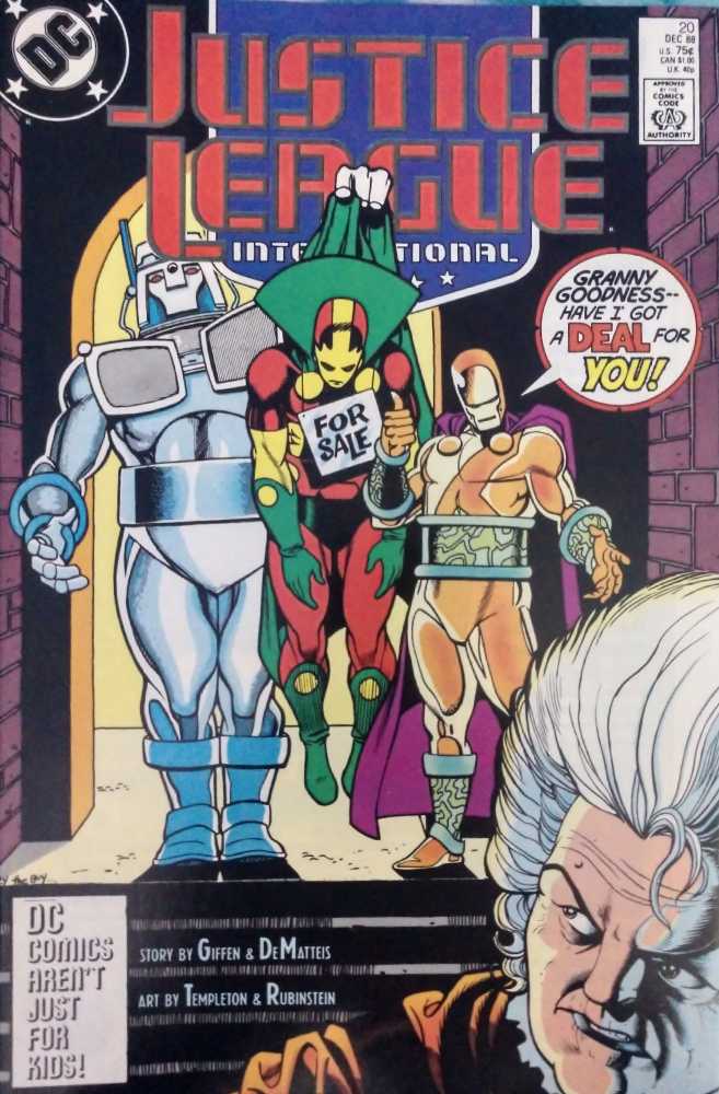 Justice League International - DC Comics (20 - Dec 1988) comic book collectible - Main Image 2