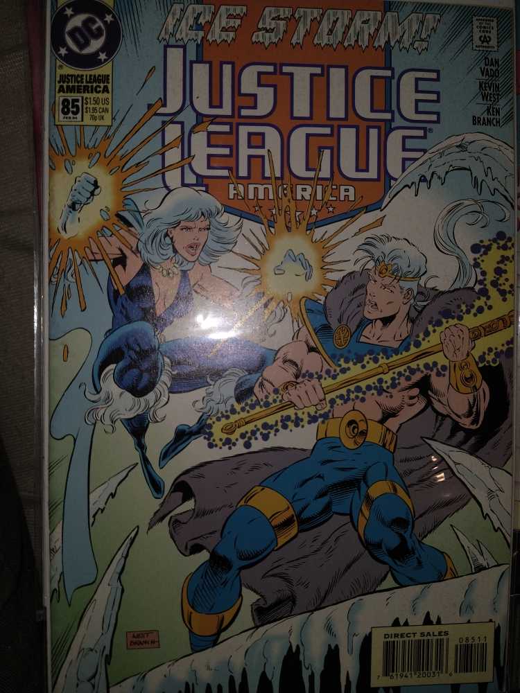 Justice League America - DC Comics (85 - Jan 1994) comic book collectible [Barcode 761941200316] - Main Image 2