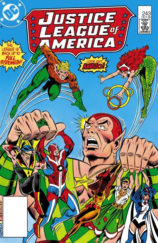 Justice League Of America - DC Comics (243 - Oct 1985) comic book collectible [Barcode 070989305557] - Main Image 1