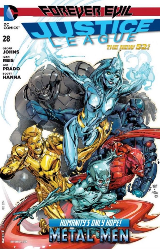 Justice League - DC  Comics (28 - Apr 2014) comic book collectible [Barcode 76194130593602811] - Main Image 1