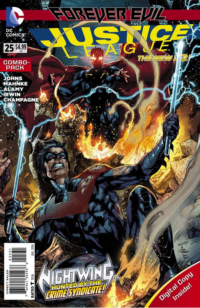Justice League - DC Comics (25 - Jan 2014) comic book collectible [Barcode 76194130593602511] - Main Image 1