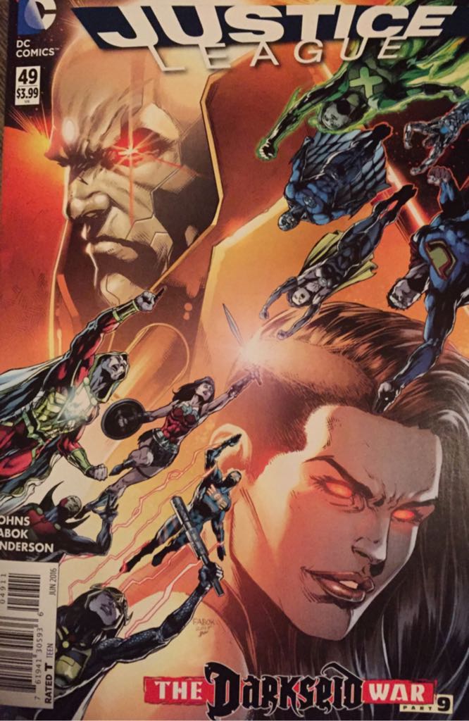 Justice League - DC (49 - Jun 2016) comic book collectible [Barcode 761941305936] - Main Image 1