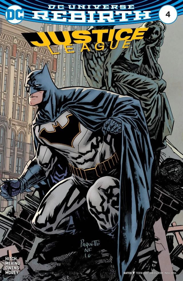 Justice League - DC - Rebirth (4 - Nov 2016) comic book collectible [Barcode 76194134349500421] - Main Image 3