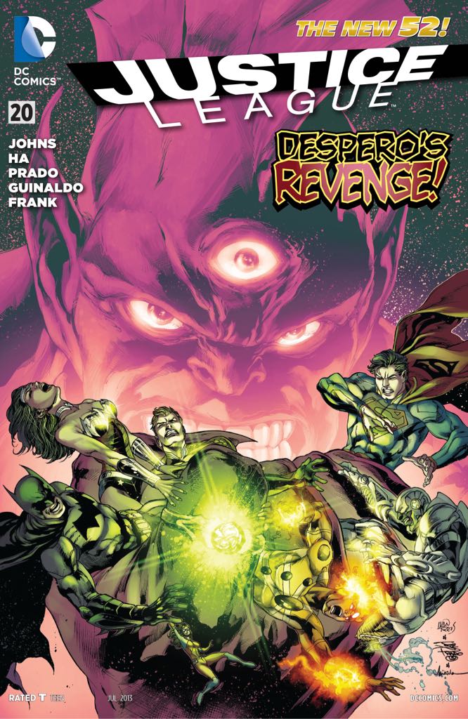 Justice League  (20) comic book collectible [Barcode 06327000000202011] - Main Image 1