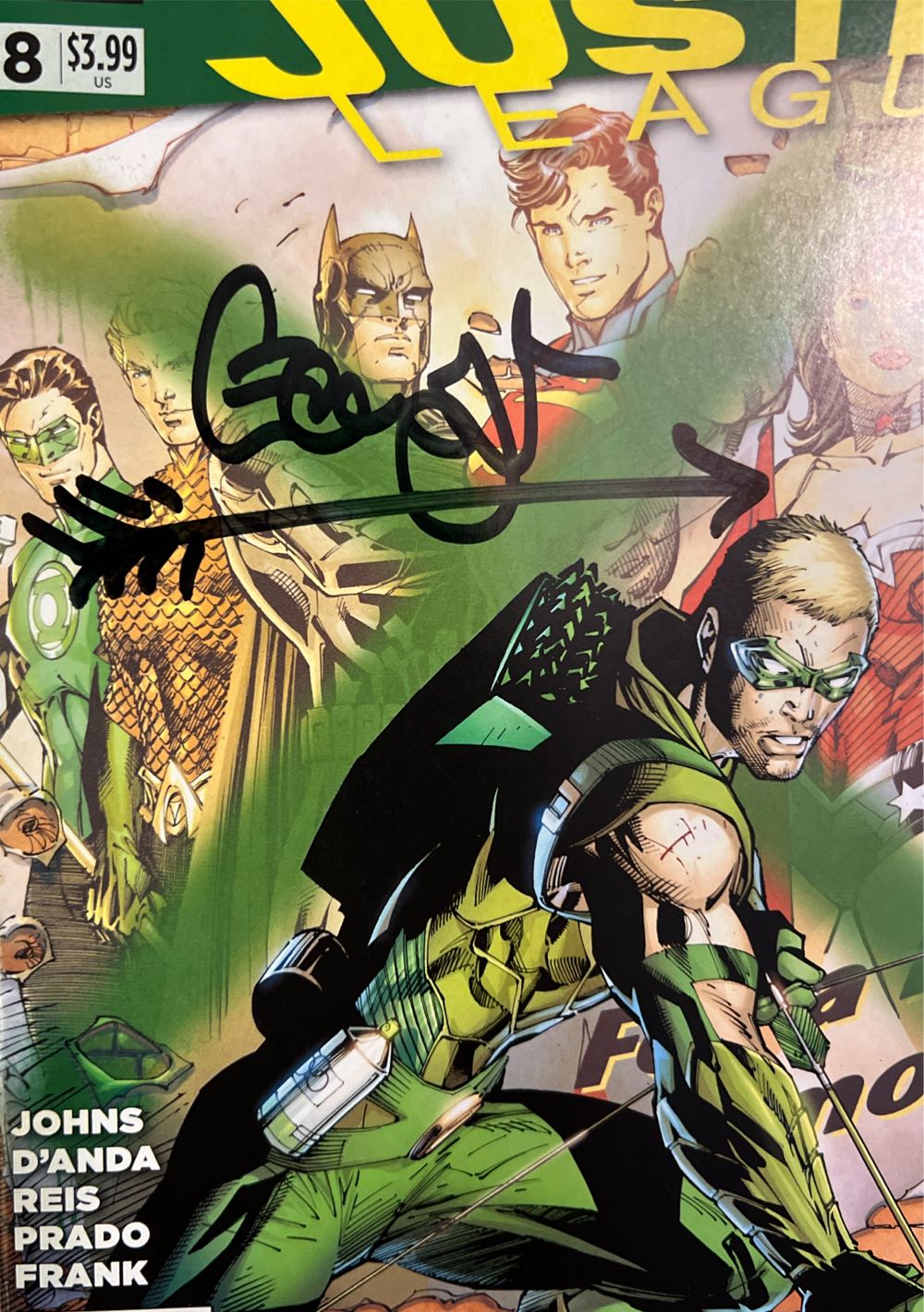 Justice League (Vol.2) - DC  Comics (8 - Jun 2012) comic book collectible [Barcode 76194130593600811] - Main Image 3