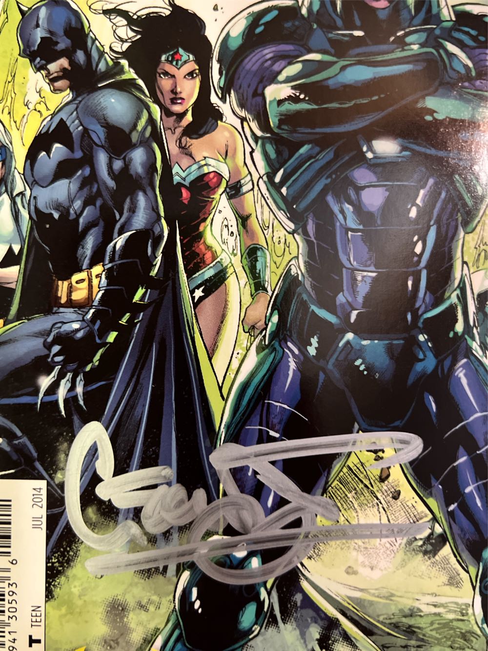 Justice League - DC Comics (30 - Jul 2014) comic book collectible [Barcode 76194130593603011] - Main Image 3