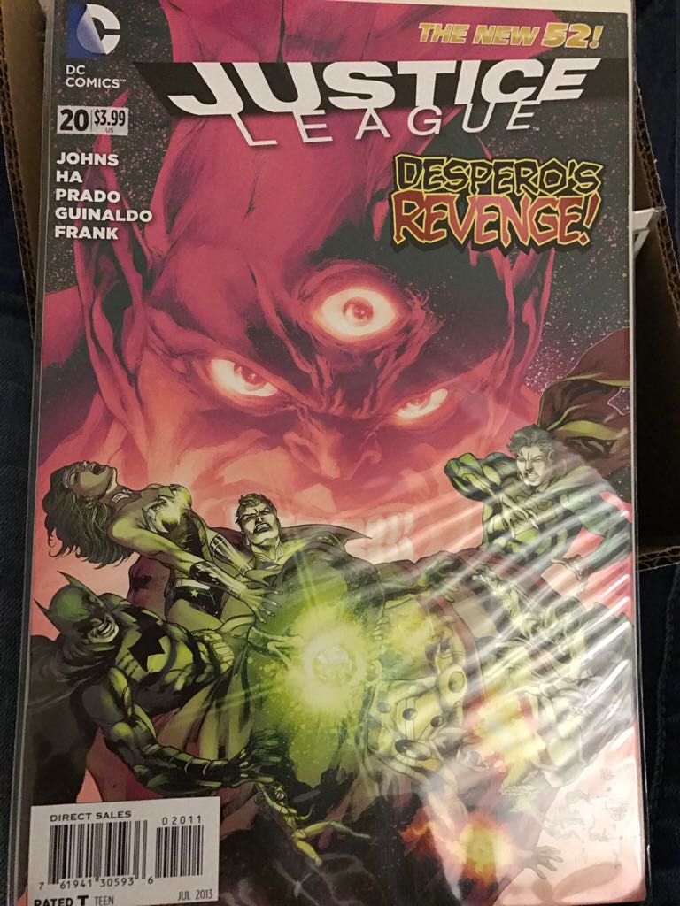 Justice League - DC Comics (20 - Jul 2013) comic book collectible [Barcode 76194130593602011] - Main Image 1