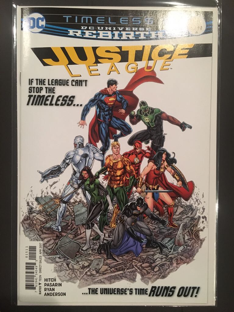 Justice League (15 - Apr 2017) comic book collectible - Main Image 1